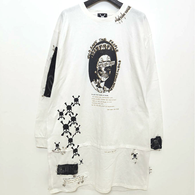 REMAKE SUPER BIG PUNK TEE