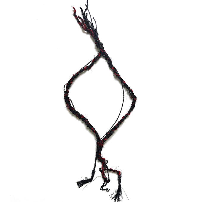 REMAKE LEATHER REDLEO MIX NECKLACE