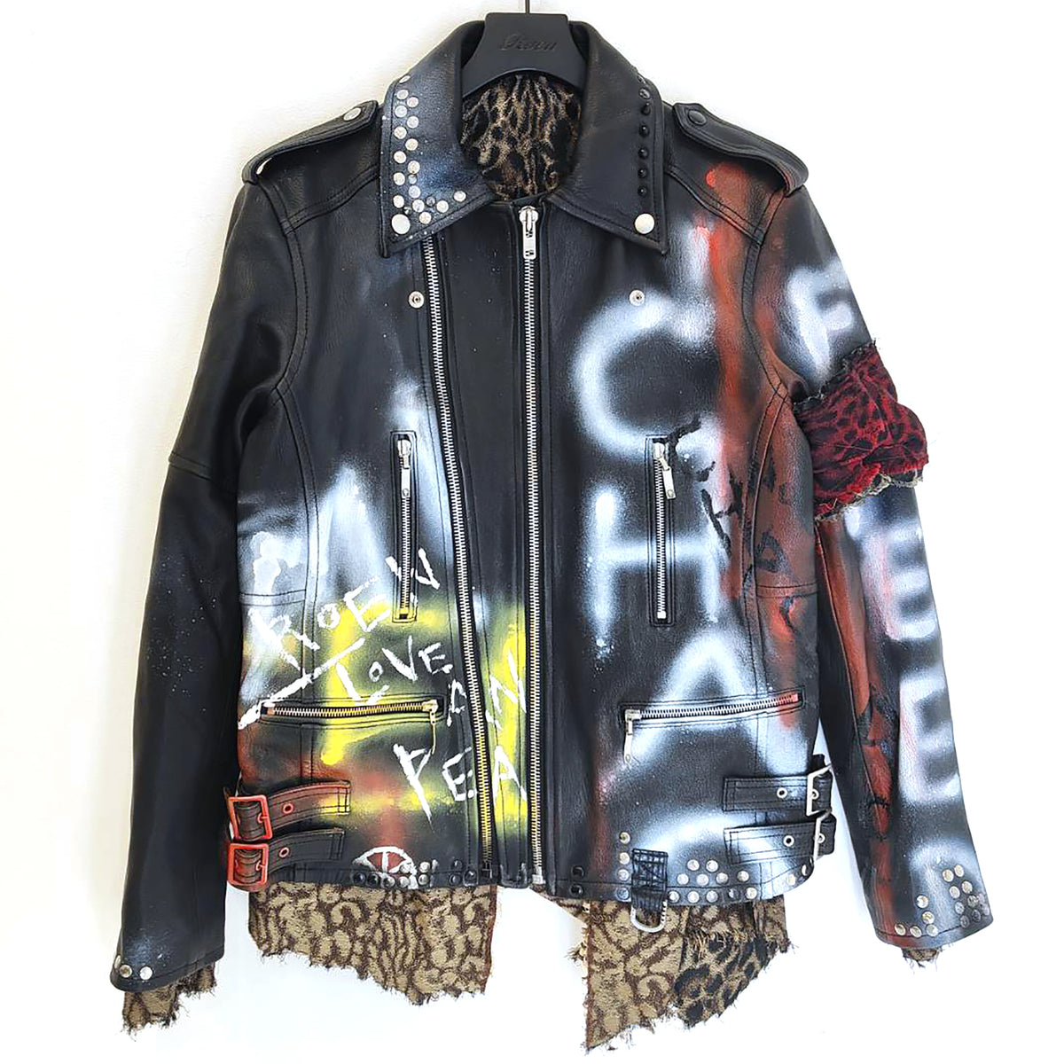 REMAKE SPRAYED RIDERS JKT– Roen Official Web Shop