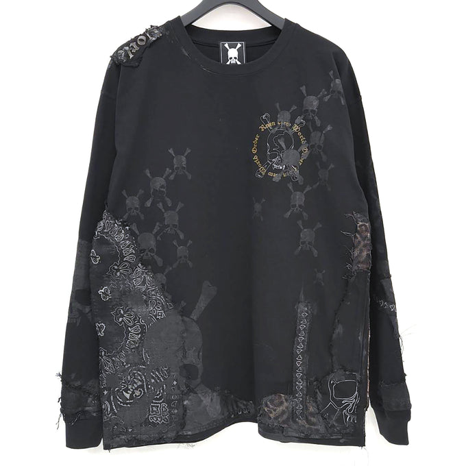 REMAKE PAISLEY HEART L/S