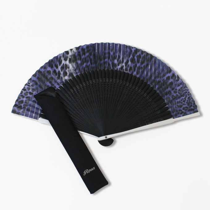 ROEN FAN ブルーレオパードセット -10BLACK-