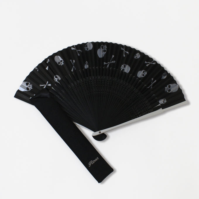 ROEN FAN アルミシルバースカル -10BLACK-