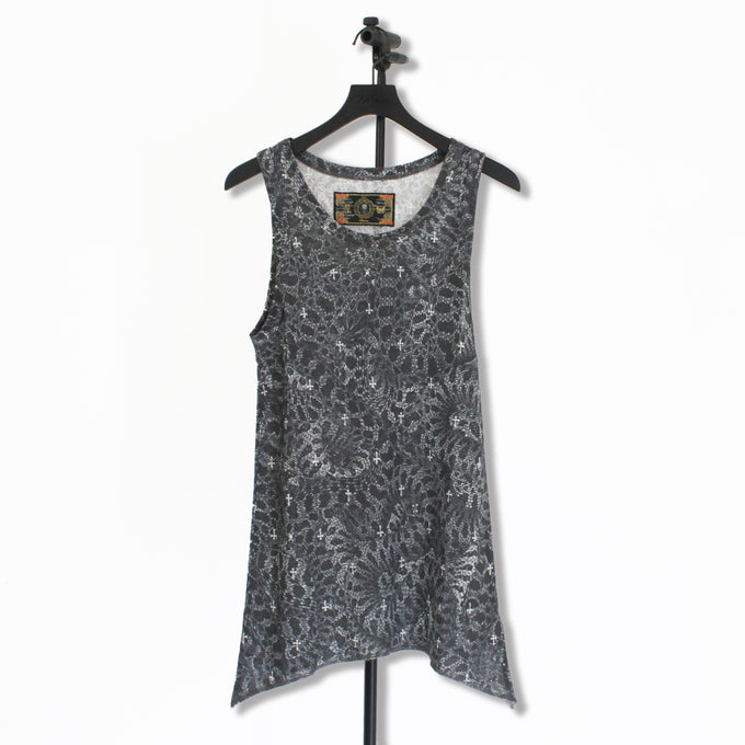 SNAKE CAMO BACK CUT NOSLEEVE